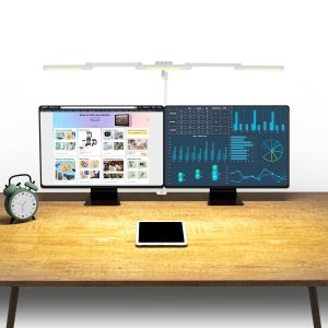 Led Desk Lamp for Office Home - Eye Caring Architect lamp with Clamp